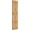 Ekena Millwork Joined Board-n-Batten Shutters w/Z-Bar, Rough Sawn Western Red Cedar, 21 1/2W x 77H, PR RBJ06Z21X077RWR - alternate 4
